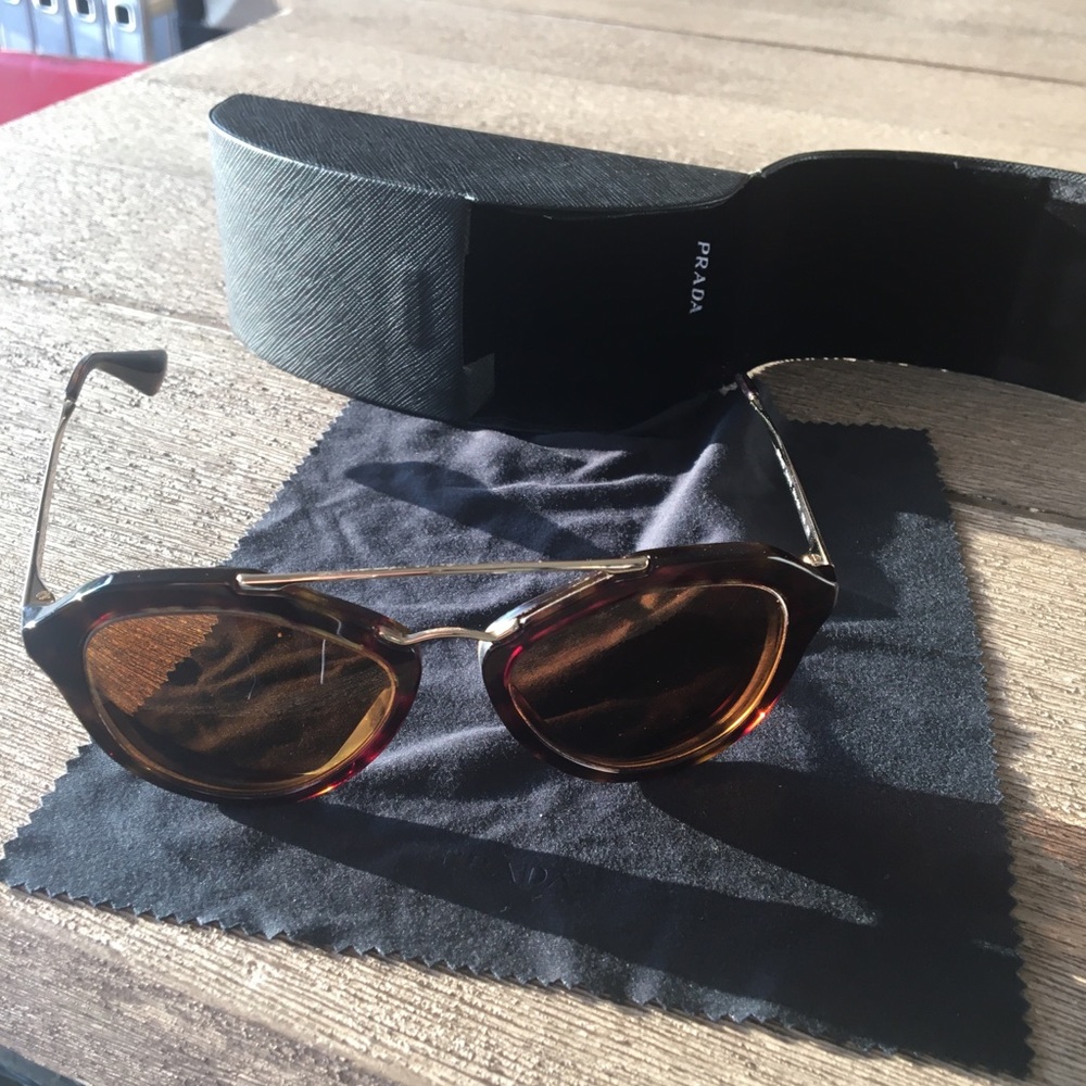 Prada brown sunglasses